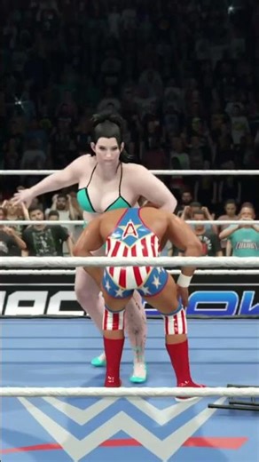 Kurt Angle VS Mickie James Fight WWE2K25 #trending #wwe #shorts #viral #youtubeshorts #usatoday