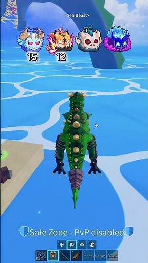 Which M1 can BEAT Sea Beast? 🤔 #roblox #bloxfurit