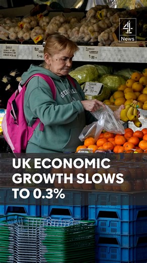 The UK economy grew 0.3% in the second quarter. That's slower growth than in the first quarter of the year. But it was better than the 0.1% widely-forecast by economists. The Chancellor said the data was "positive", but admits more work needs to be done. #UK #Economy #GDP #Channel4News #C4News | Channel 4 News