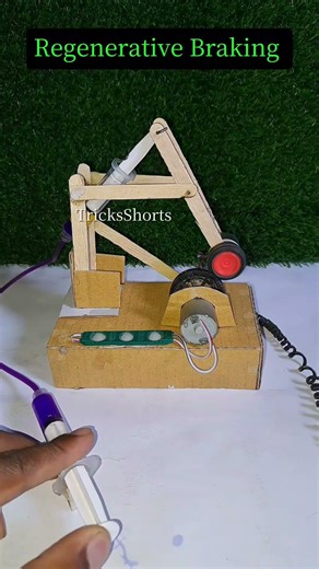 Regenerative Braking System#science#experiment#project#USA#japan # #dcmotorproject #automobile