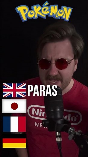Paras Around the World 🌍 | Pokémon Names in Different Languages #pokemon