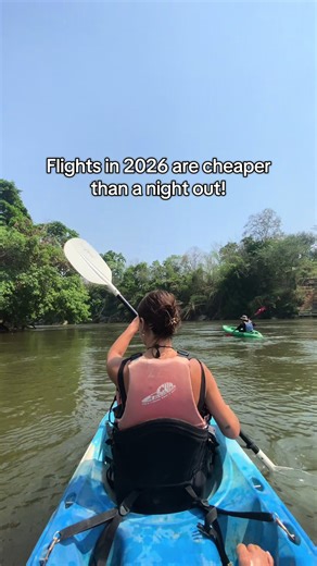 On @Tryp.com return flights are less than £30, cheaper than a night out! #traveltiktok #cheapflights #travelcheap #travel2026
