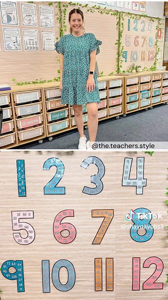 Inspo for setting up your classroom with the Modern Calm Colors theme!🤍✨ #teacher #classroomsetup #classroomdecor