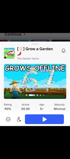 "Every day, Grow a Garden keeps losing its players." #growagardenisdyi...