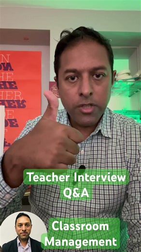 Teacher Interview Q&A Classroom Management #teacherinterview #mediateacher #interviewtips