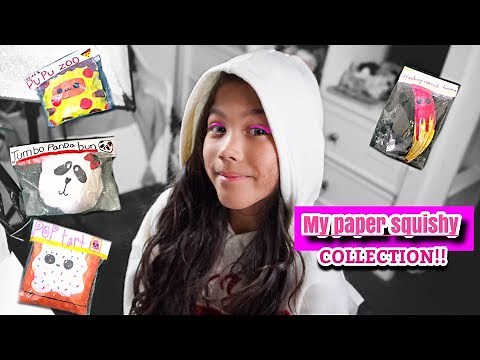My Paper Squishy Collection | Txunamy