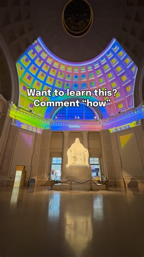 Nick Greenawalt on Instagram: "comment “how” and I’ll show you exactly how to do projection mapping"