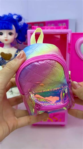 Satisfying With Unboxing Barbie Princess Wardrobe Toys, ASMR Video #shorts