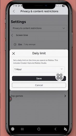 How to Set Screen Time Limit on Roblox | Set Daily Screen Time Limit on RobloxMobile step-by-step