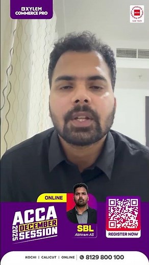 ACCA SBL December 2025 Session | Xylem ACCA Classes