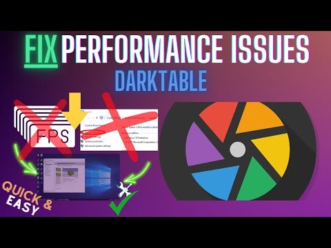 Darktable Lag Fix – Fix Lag, Freezing, High CPU, Slow Tools – Full Tutorial