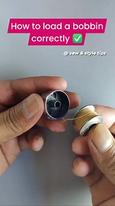 3.4M views · 35K reactions | How to put bobbin in bobbin case ! #sewingcommunity #reelsfb #sewingtipsandtricks #sewingideas #diysewing #sewinghacks #tailoring #diyideas #sewingtips #sewingmachine | Sew & Style Tips | Facebook