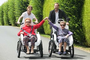 Moxo, un triporteur électrique pour les Ehpad, qui fait rimer autonomie avec solidarité