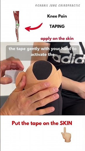 Kinesio Tape: knee pain