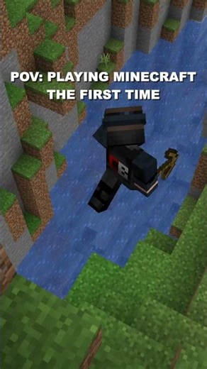 POV: First Time Playing Minecraft