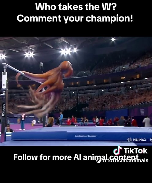 Animal Olympics: Who Will Be the Champion?