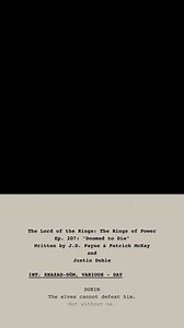 146K views · 2.3K reactions | Doomed to Die. For Your Emmy Consideration in all categories including Outstanding Writing for a Drama Series. #TheRingsofPower #PrimeFYC | The Lord of the Rings on Prime | Facebook