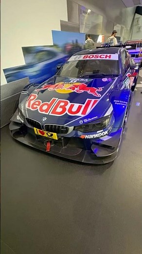 BMW M4 DTM Red Bull Beast | Pure Racing Power at BMW Museum Munich