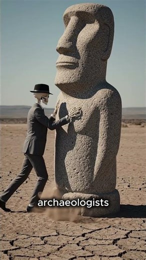THEY ARE NOT JUST HEADS! 🗿😱 #Shorts #History #Mystery #EasterIsland