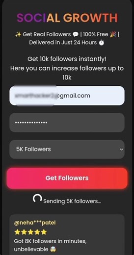 Real Facebook & instagram follower 🔥🔥 #new#followers #hack