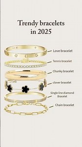 🔥 TREND ALERT: 6 Must-Have Bracelets in 2025 | From Chunky to Classic!