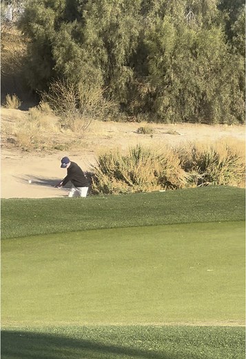 Arizona Golf is unmatched #golf #golfing #holeout #bunkershot