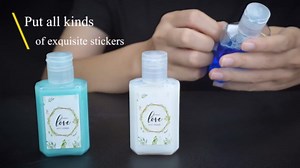 50 Pack 2oz Empty Refillable Travel Size Bottles with Flip Cap, Bulk Empty Refillable Small Containers for Hand Sanitizer,Shampoo,Lotion,Tolitery, Ideal for Baby Shower or Wedding Favors,Charities