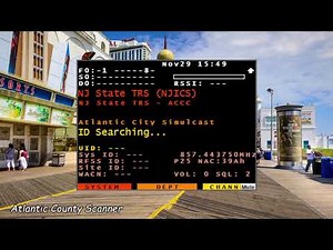 🔴Atlantic County, New Jersey (USA) -- LIVE 24/7 scanner feed