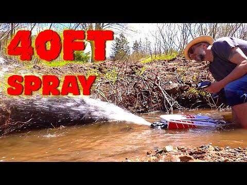 Toy RC Jet Boat Waters my Entire Lawn. | RC ADVENTURES