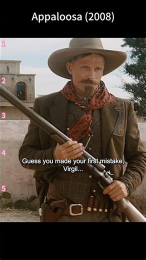 Appaloosa (2008) | Everett and Virgil Are Shot While Bragg Escapes