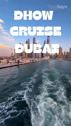 ✨ Sail through Dubai’s glittering skyline on a luxurious Dhow Cruise...
