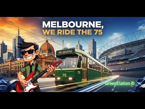 Melbourne, We ride the 75! (Official Music Video) - GreenElation