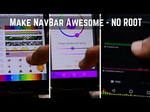 How to Customize Android Navigation Bar without Root using 3 Free Apps