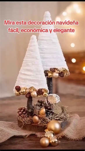 35K views · 7.6K reactions | Esta navidad sorprende con una decoracion navideña facil economica y elegante la navidad no se trata de gastar si no de crear y en nuestra guia navidad creativa te enseñamos como decorar tu casa en esta navidad. Descargala ya en el link que esta en mi perfil #navidad #navidadcretiva #ideasnavideñas #manualidadesnavideñas #decoracion navideña #diy #diynavidad #manualidades #decoracion #Decoraciones #hazlotumisma #Christmas | Manualidadesydecoraciones | Facebook