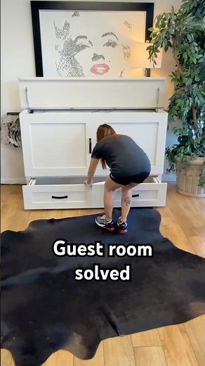 Guest Room Solved | This Cabinet Bed Transforms Any Space