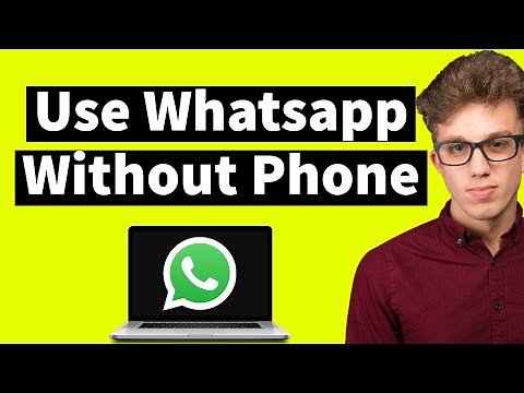 How To Use Whatsapp on Laptop if Phone Is Not Working (Without QR Code)