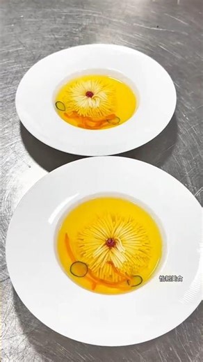 Golden Broth Chrysanthemum Tofu Recipe#FoodTutorial #ChrysanthemumTofuMaking delicious food at home#