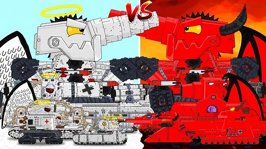 坦克世界动画：kv44m系列进化之战！