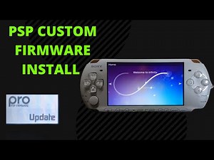 How to install custom firmware on psp