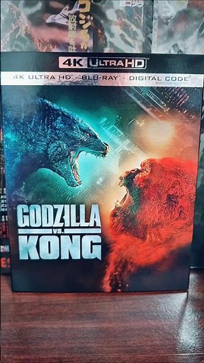 Godzilla vs Kong 4K ULTRA HD Blu-ray Edition #godzilla #collection