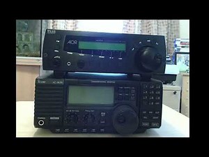 Dusting off and using my desktop receivers again: Icom IC-R75 & AOR AR 7030 Plus