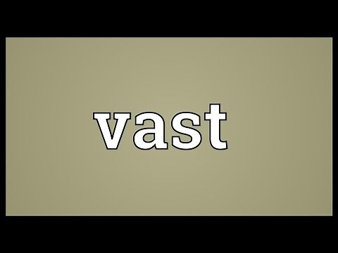 Vast Meaning
