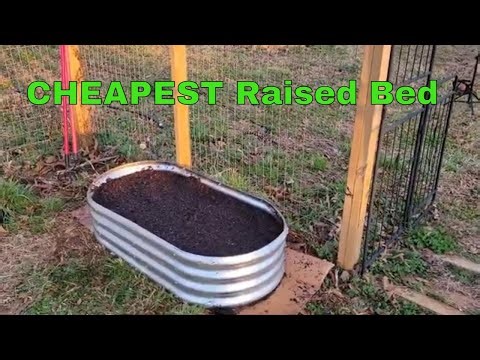 Cheapest Raised Garden Beds | First Look at My Garden