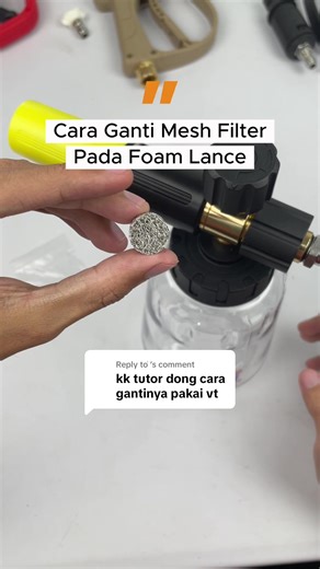 Cara Ganti Mesh Filter Dengan Mudah