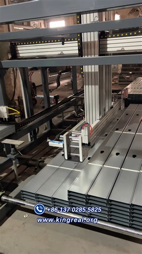 KINGREAL_MACHINERY on Instagram: "⏩Coil To Package System | Stud And Track Making MAchine #rollformingmachine #formingmachine #rollformer #drywallprofile #kingrealmachinery"