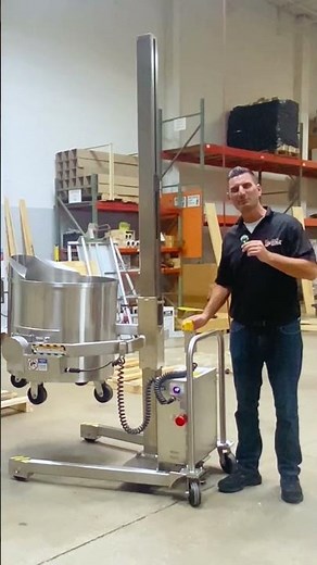 Custom 2,000 lb Melting Tank with Elevated Pouring Design | Savage Bros