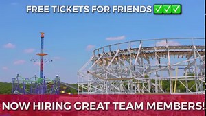 9 to 5? More like rides and slides!🎢 ✅ Check out our exciting opportunities at SixFlags.com/America/Jobs. | Six Flags America