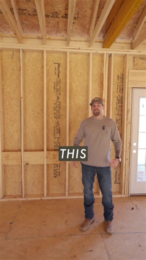 2x6 walls vs. 2x4 walls. Here’s why it matters 👇 🪵 Stronger wall structure 🌡️ Better insulation depth The extra cavity space allows for higher R-value insulation, improving comfort and energy efficiency year-round. 🔇 Improved sound control ⚡ More efficient systems 🏠 Future-focused building That’s why we focus on decisions that improve how a home actually lives, not just how it looks on paper. #customhomebuilder #framing