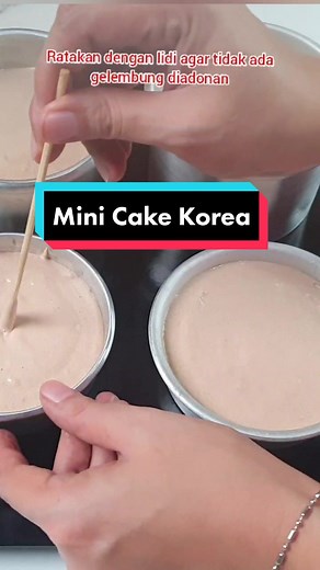 Resep Mini Lunch Box Cake Korea