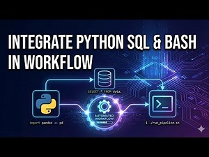 How Data Engineers Integrate Python, SQL & Bash in Real-World Workflows